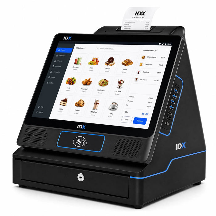 IDX-AD215 Android POS 15.1 Android 11