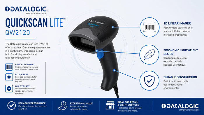 Datalogic QuickScan QW2120 — General Purpose Scanner