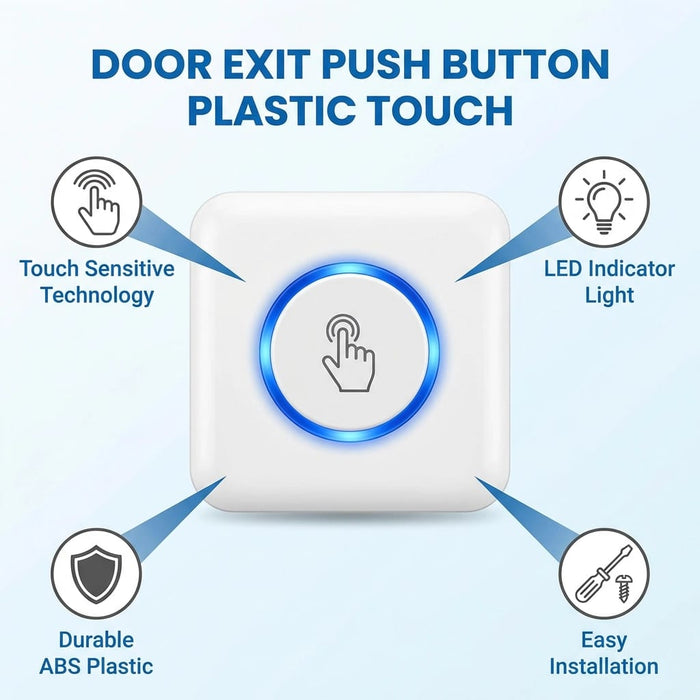 Door Exit Push Button Plastic Touch