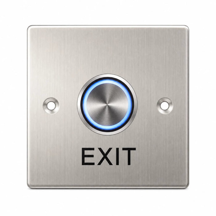 Exit Button Stainless Steel Touch