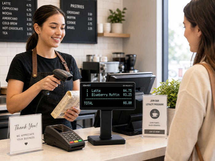 IDX-BS220V-V Customer POS Display VFD