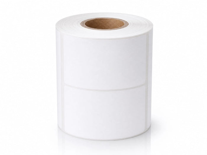 Direct Thermal White Label Rolls 100x60mm