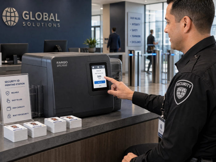 Fargo DTC1500 — High Performance ID Card Printer