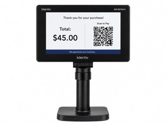 IDX-BS700-II Customer POS Display 7in TFT