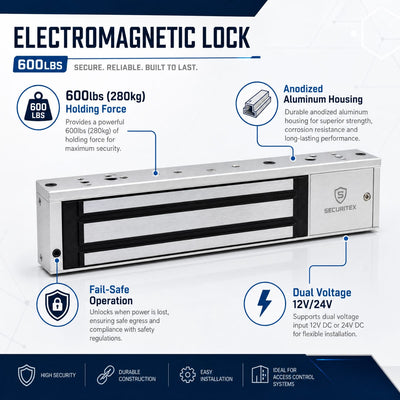 Electromagnetic Lock 600lbs