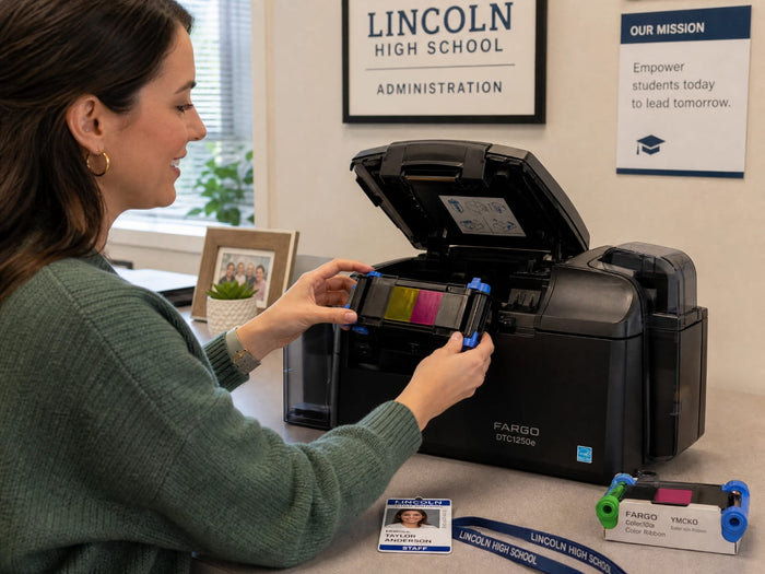 Fargo DTC1250e — Entry Level ID Card Printer