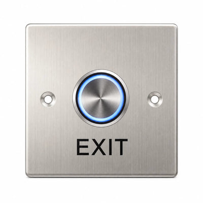 Exit Button Stainless Steel Touch