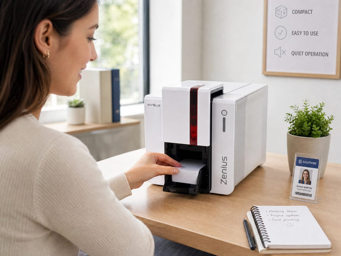 Evolis Zenius — Compact ID Card Printer