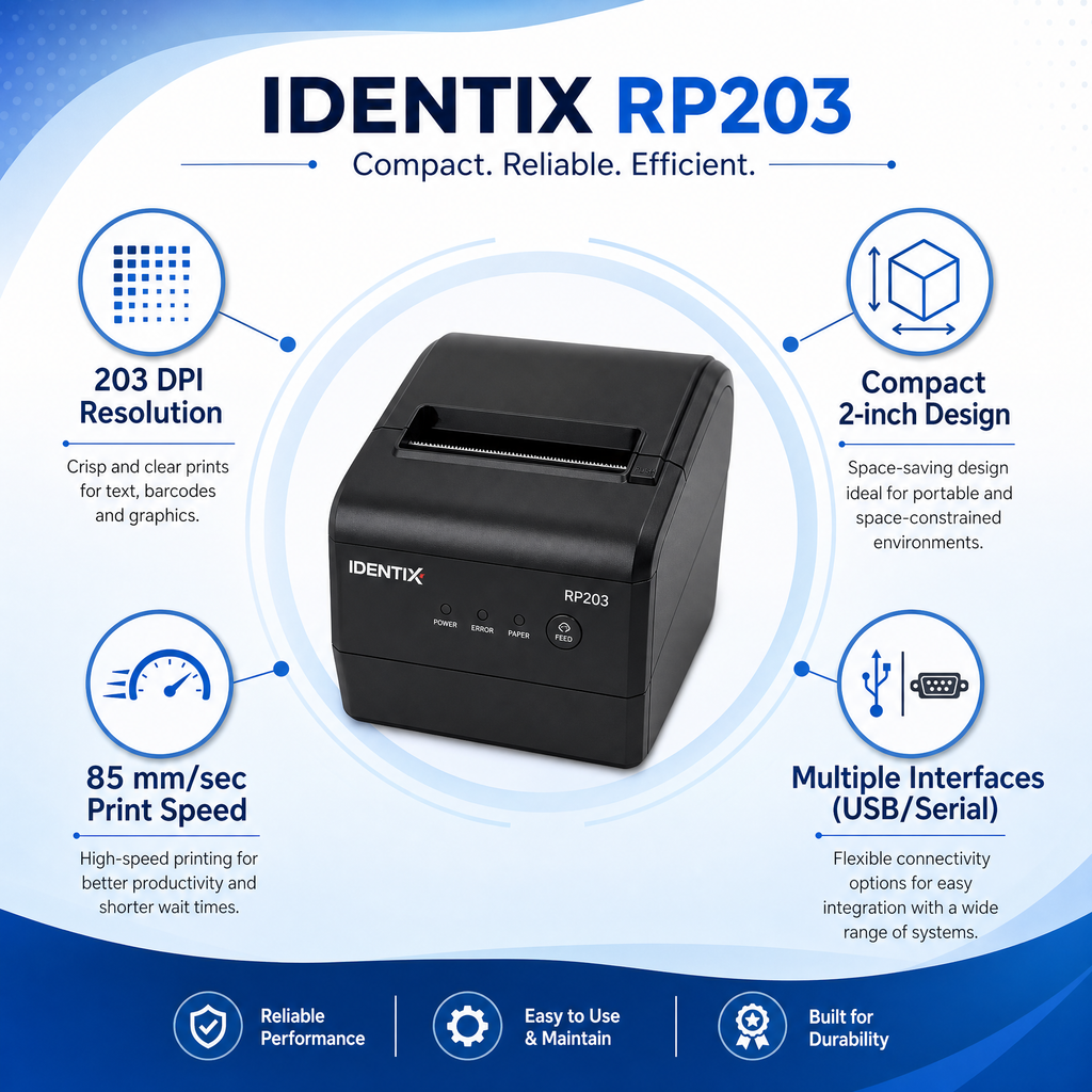 IDX RP203 Receipt Printer