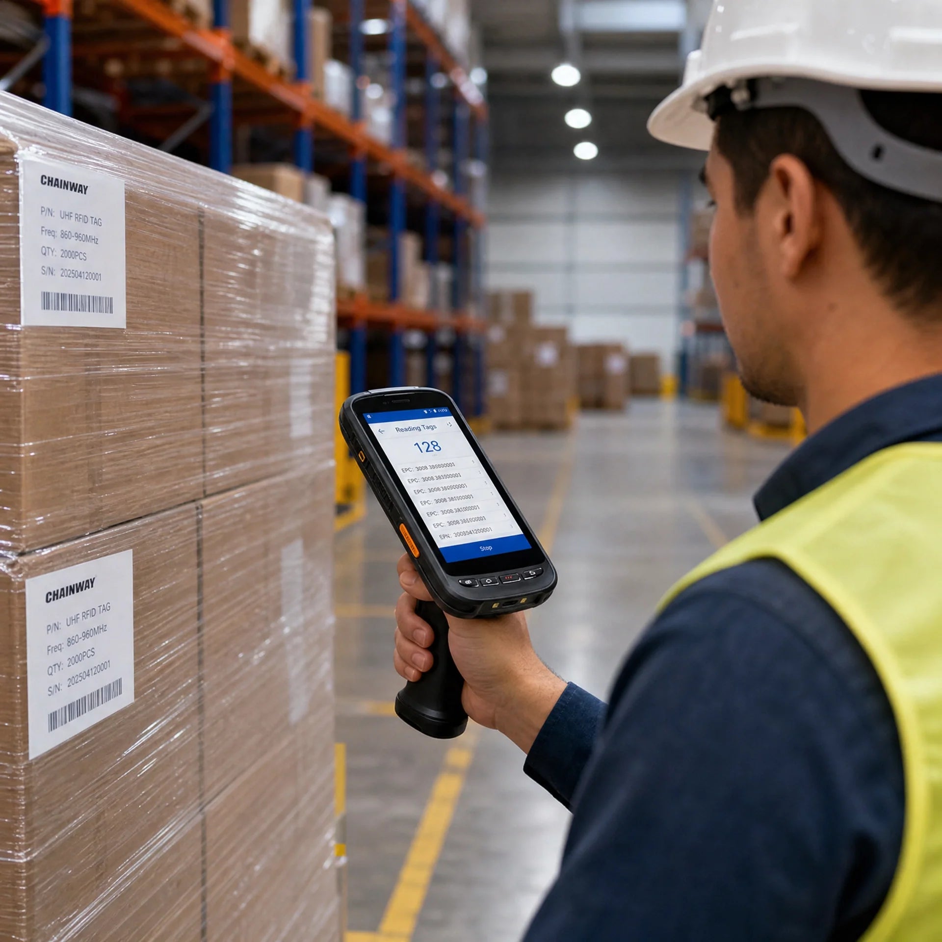 Chainway C72 Handheld RFID Reader