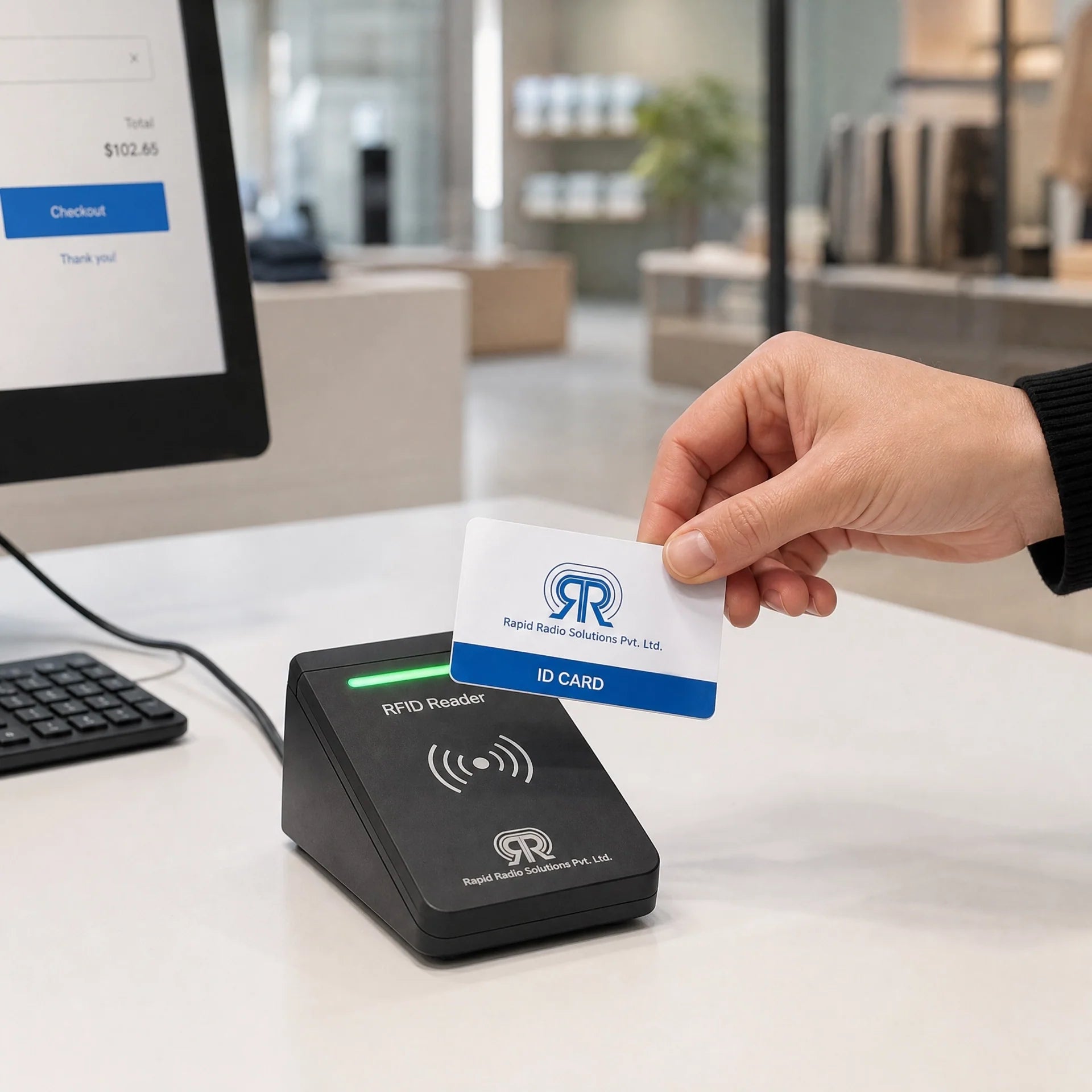 RFID HF NFC Desktop Reader/Writer