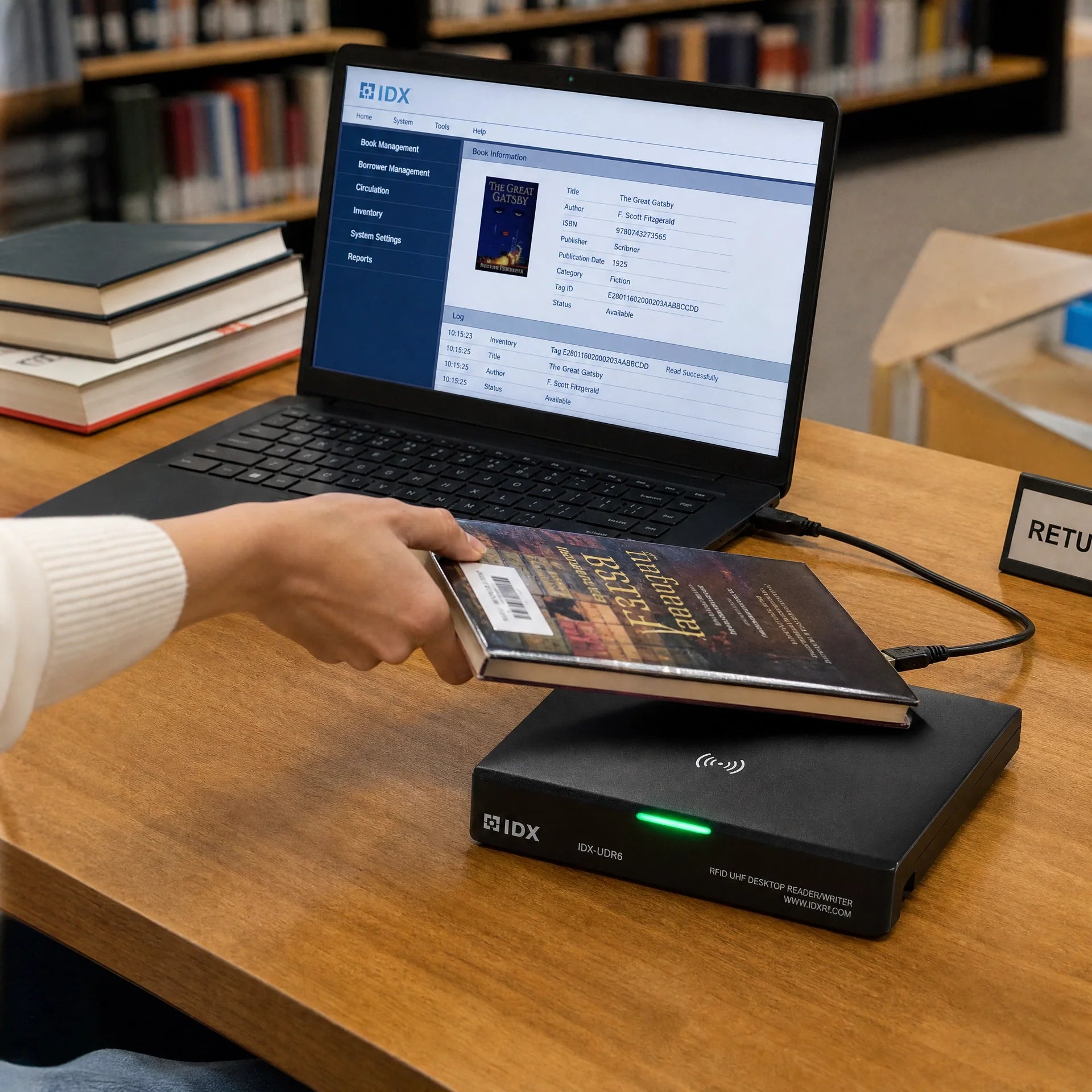 IDX-UDR6 RFID UHF Desktop Reader