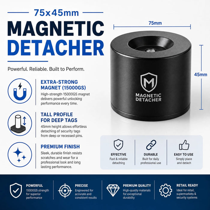 RF/AM Magnetic Detacher 75x45mm