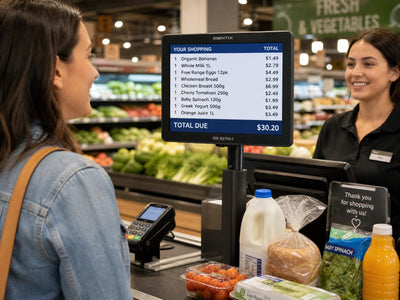 IDX-BS700-I Customer POS Display 7in TFT