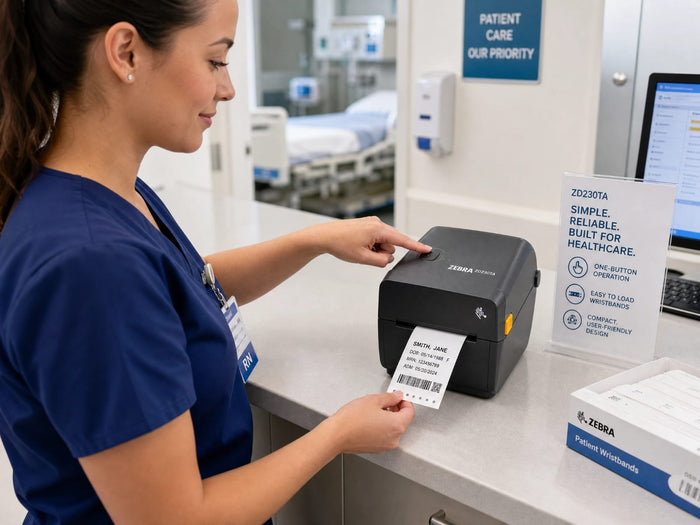 Zebra ZD230TA Direct Thermal Printer 4in 203dpi