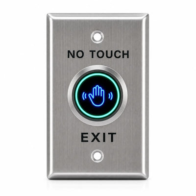 Exit Switch No-Touch Stainless Steel