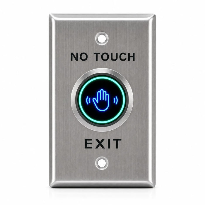 Exit Switch No-Touch Stainless Steel