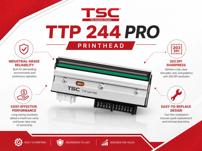 TSC TTP 244 Pro Printhead 203dpi