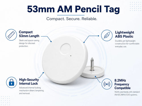AM Pencil Tag 53mm 8.2MHz