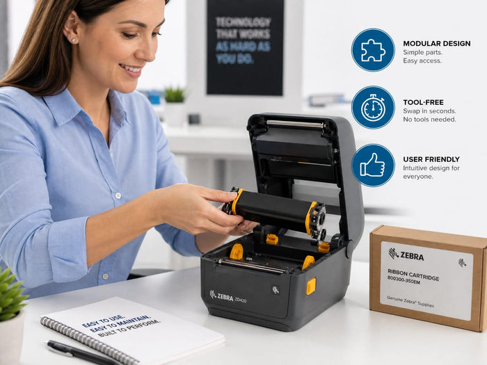 Zebra ZD420/421 Desktop Label Printer 4in 300dpi